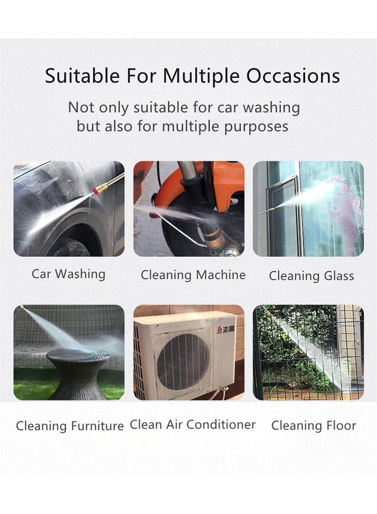 Cordless Portable Washer - 48V 30Bar 200W