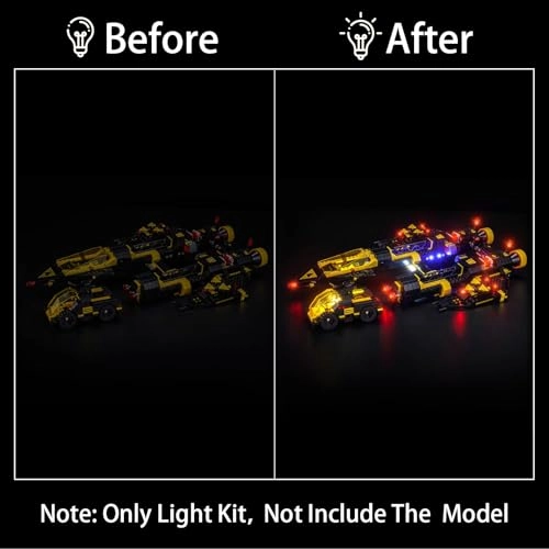 Lighting Kit - ABS for LEGO Blacktron Renegade 10355