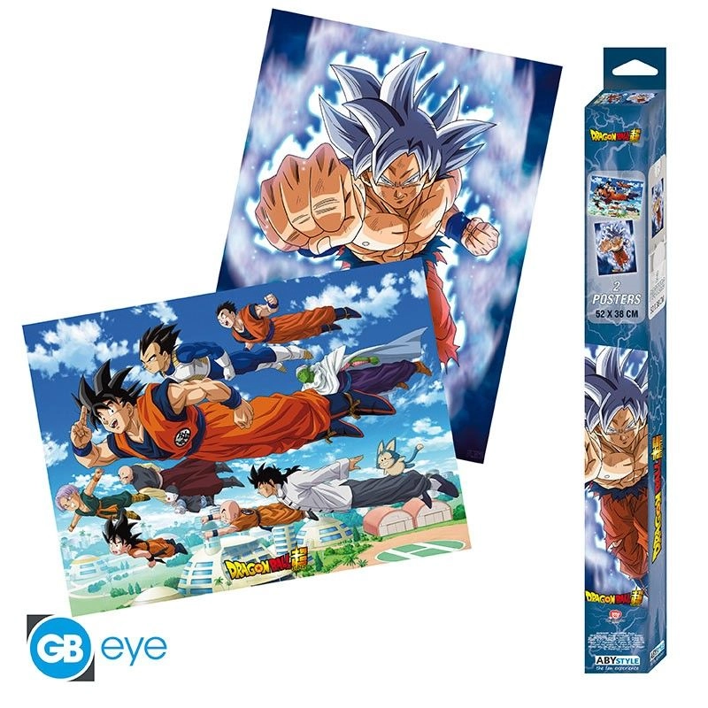 ABYstyle DRAGON BALL SUPER Set 2 Chibi Posters - Laminated paper 52x38cm