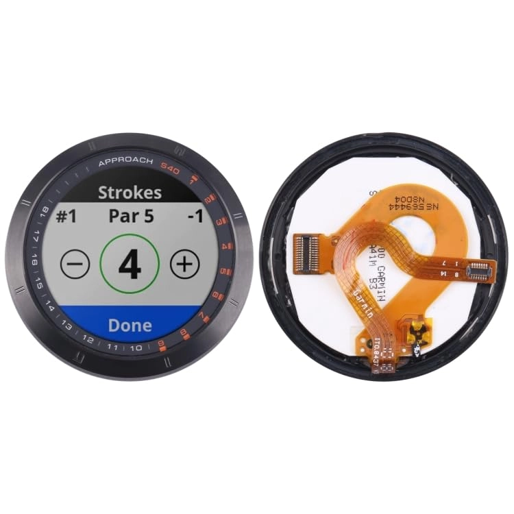 LCD Screen with Digitizer Full Assembly for Garmin Approach S40