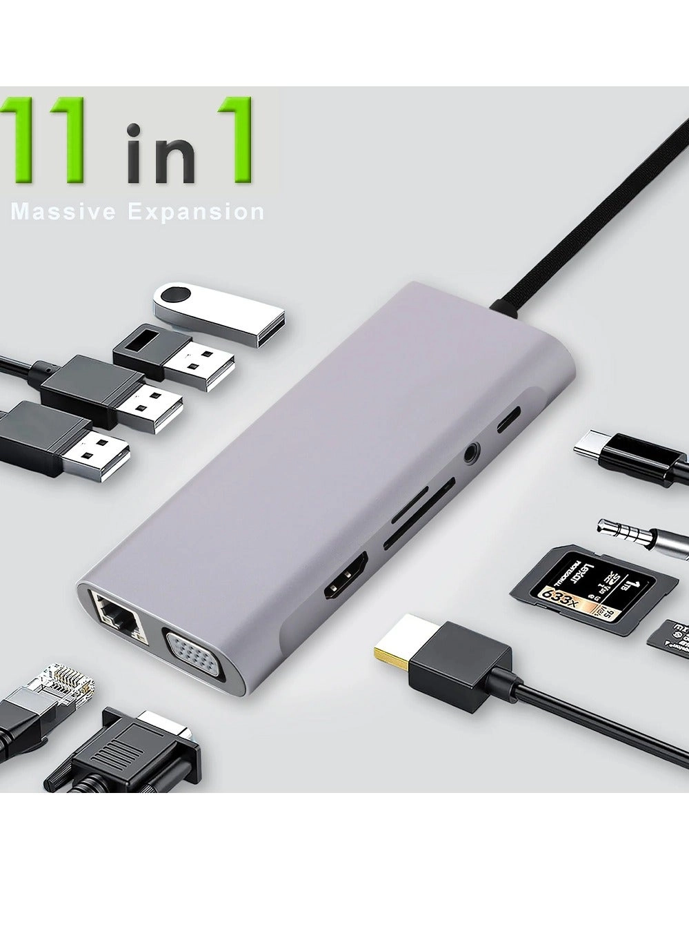 Multi-function Dock Station - Type-C