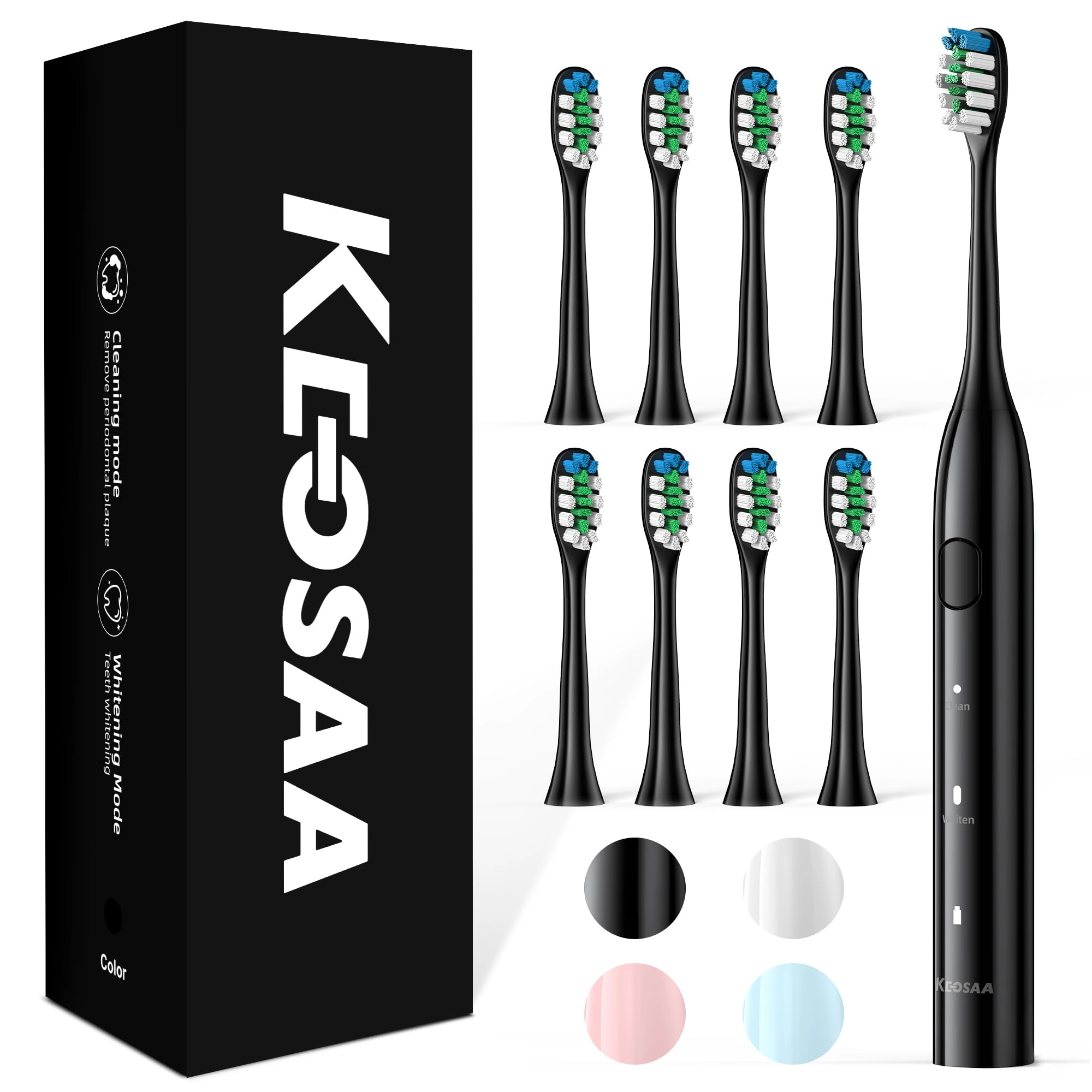 keosaa ALB-927 - 8 Brush Heads Sonic