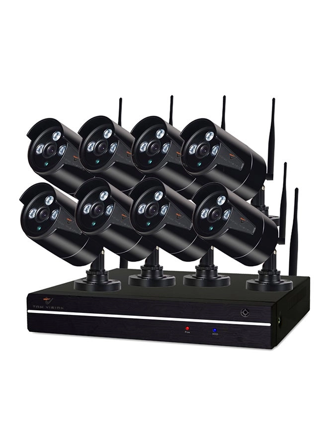 8CH-Wifi-NVR + Bullet Camera - 8 8 channels 2 MP