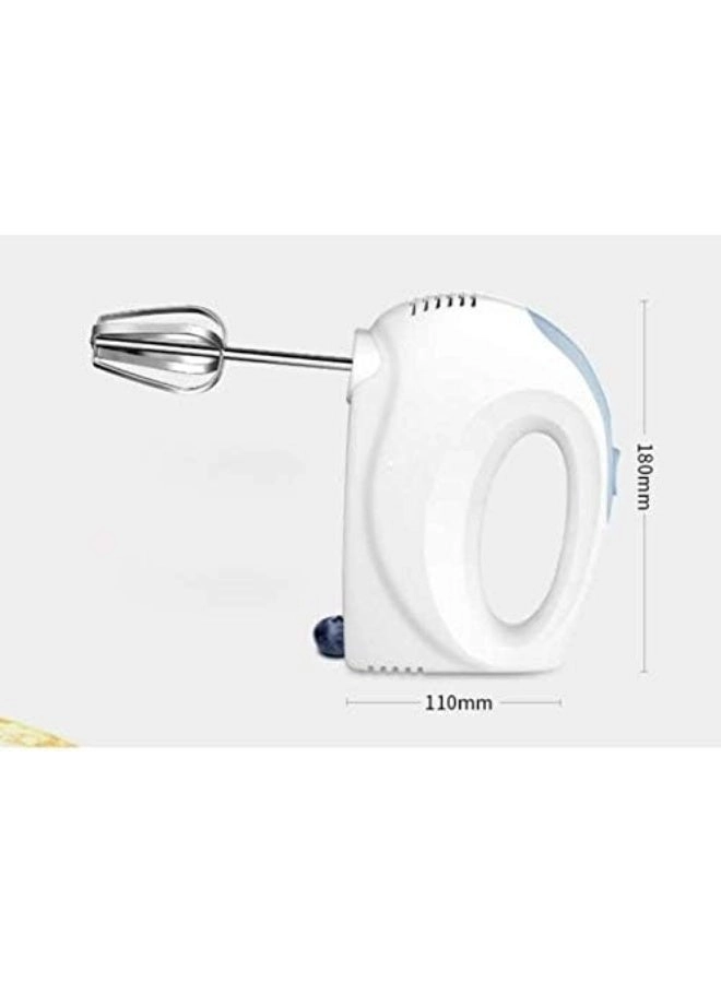 Hand Mixer - 7 Speed Whisk & Dough Hooks