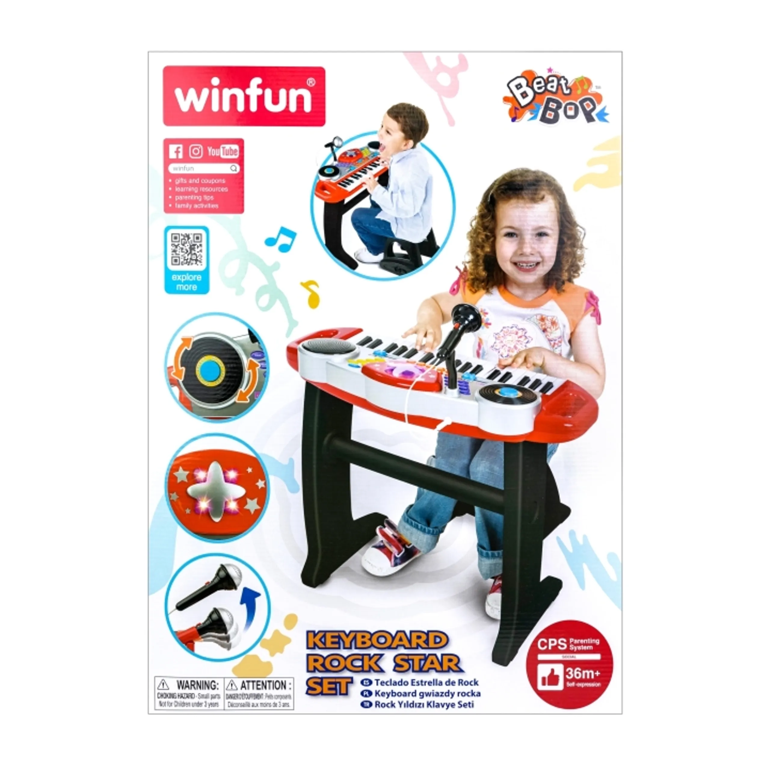 Keyboard Rock Star Set
