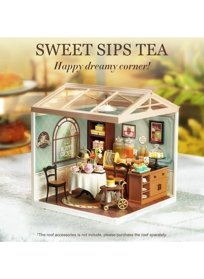 Miniature Plastic House - Diy With Led Sweet Sips Tea