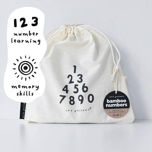 Bamboo Numbers - 3 years and up 10 pieces