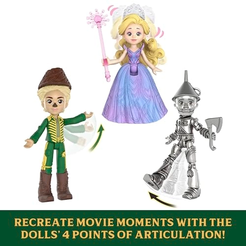 Wicked: for Good Oz Story Set - 5 Small Dolls 1 Animal Friend 5 Storytelling Accessories
