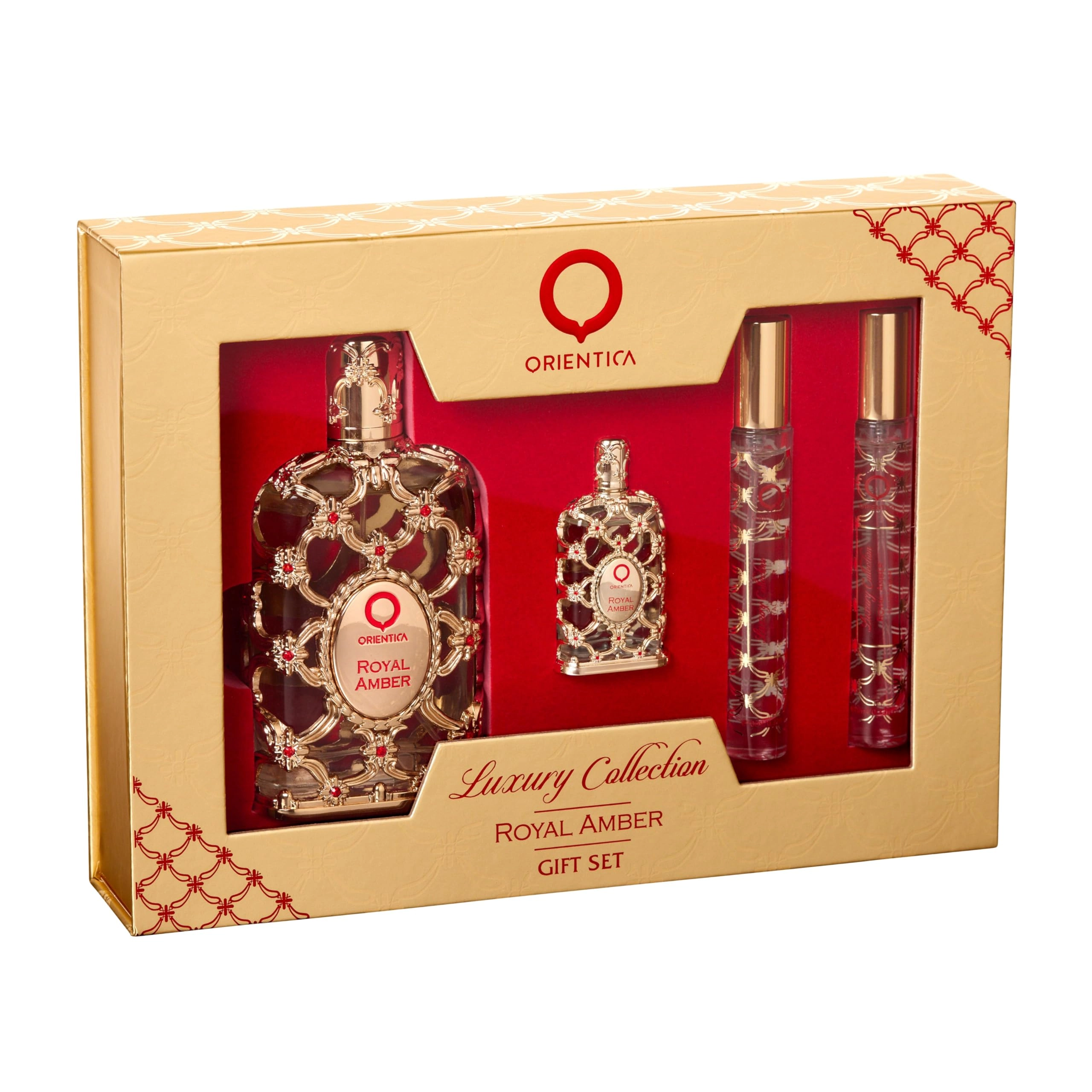 Orientica Royal Amber - Eau De Parfum 4-Pc Gift Set