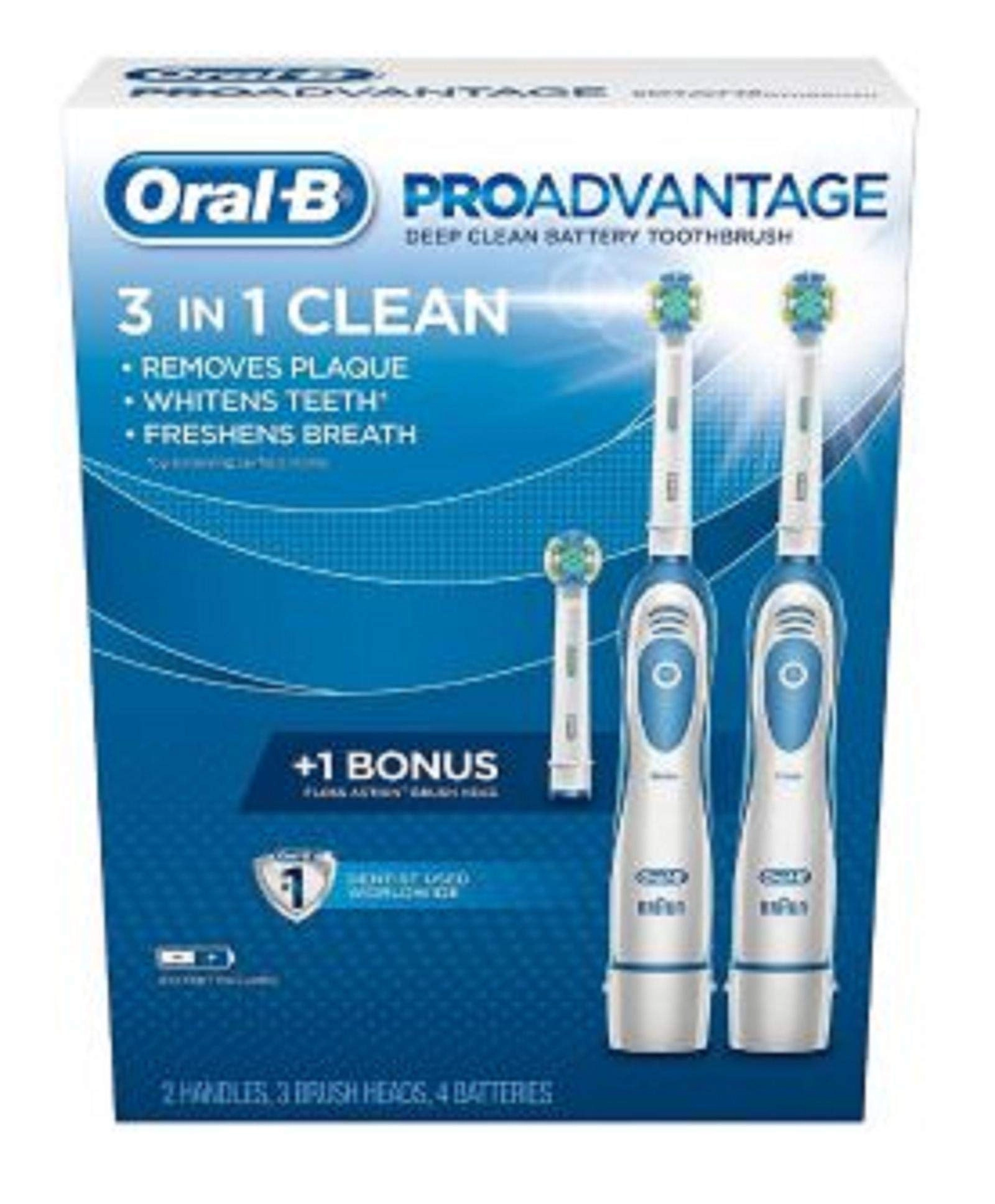 Oral-B ProAdvantage - Deep Clean Battery Electric Toothbrush