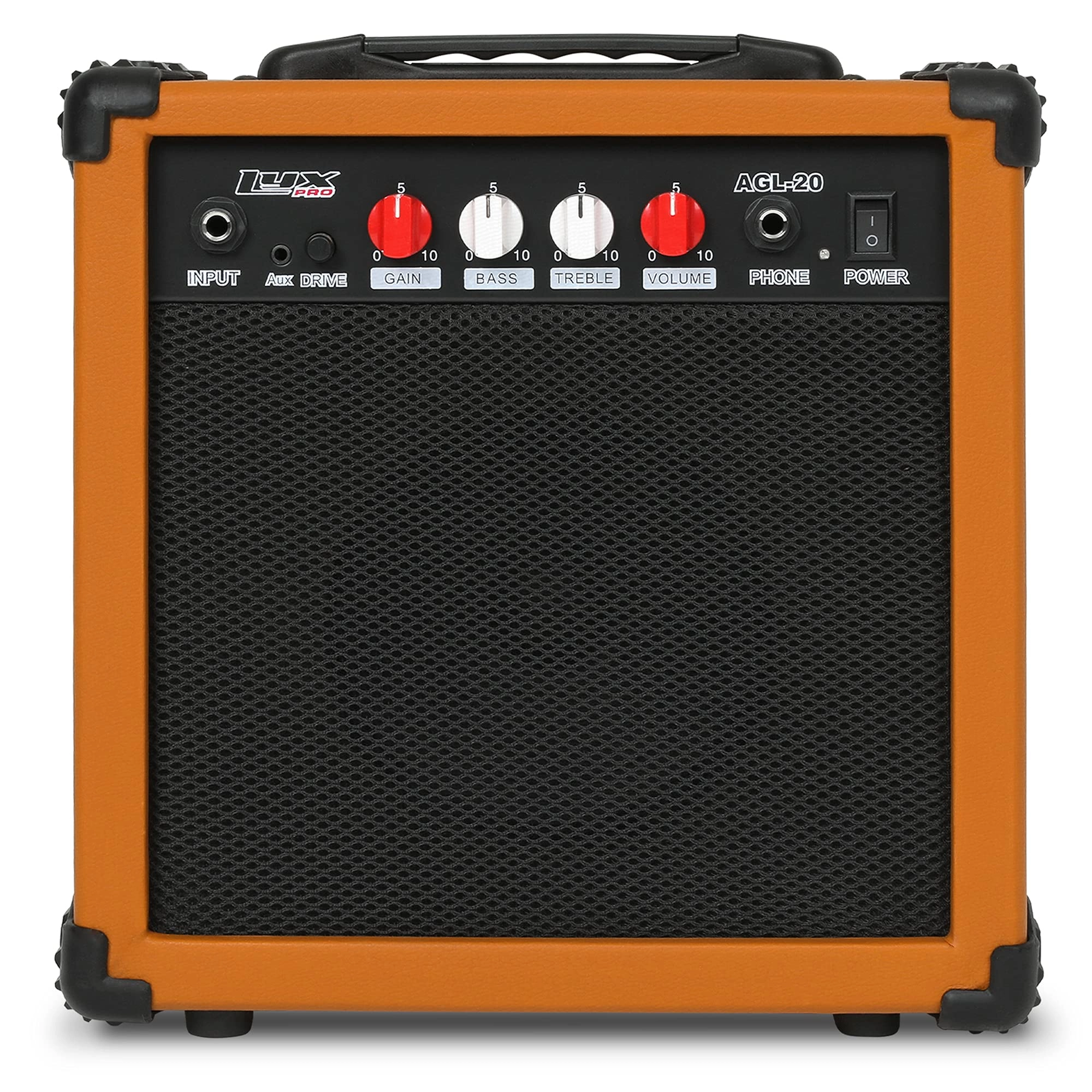 LyxPro Electric Guitar Amplifier - 20W Mahogany
