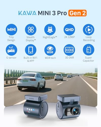 Compact Dashcam - 2K1296P