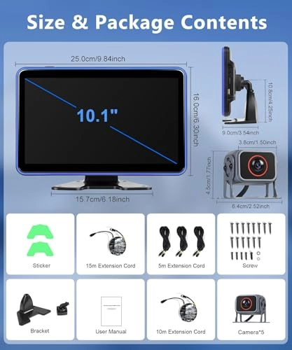 Reverse Camera - Night Vision Wired 1080P
