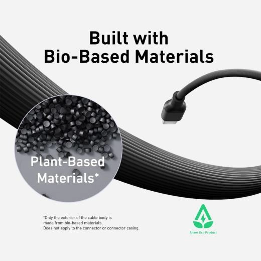 542 Cable 140W USB-C to USB-C 1.8m Bio-Based