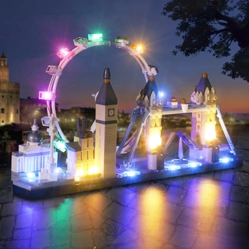 LED Light Kit for LEGO London Skyline 21034 - Acrylonitrile Butadiene Styrene (ABS) 1