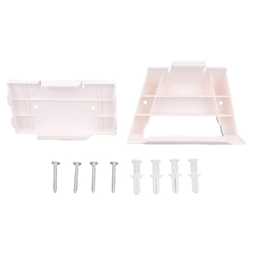 Router and Power Supply Bracket - White ABS Gen 3 V3 Compatible