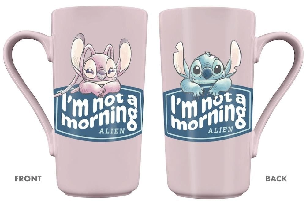 PYRAMID Stitch (I'M Not A Morning Alien) Mug - Ceramic - 470 ml