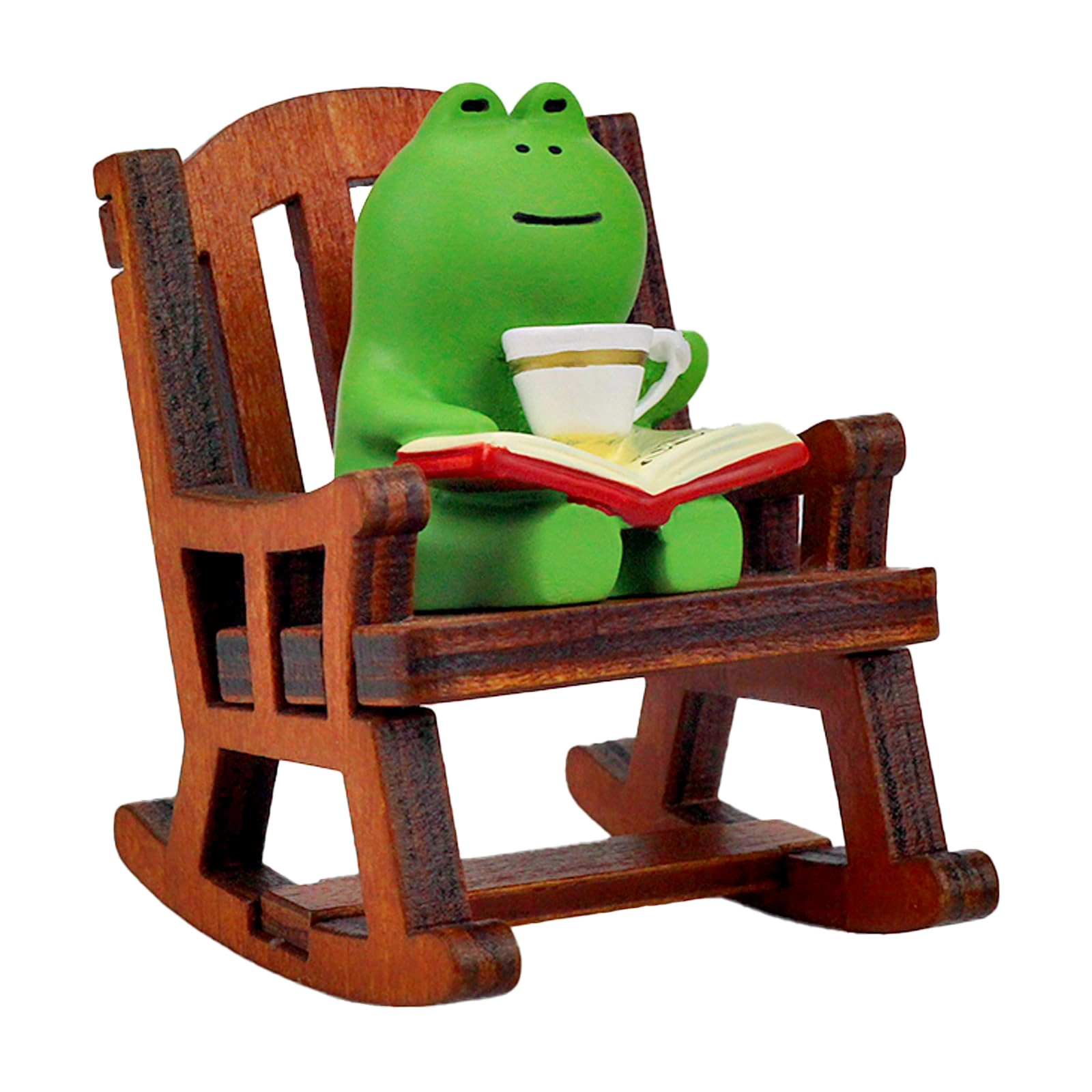 refintural Miniature Frog Figurines - high-quality resin material