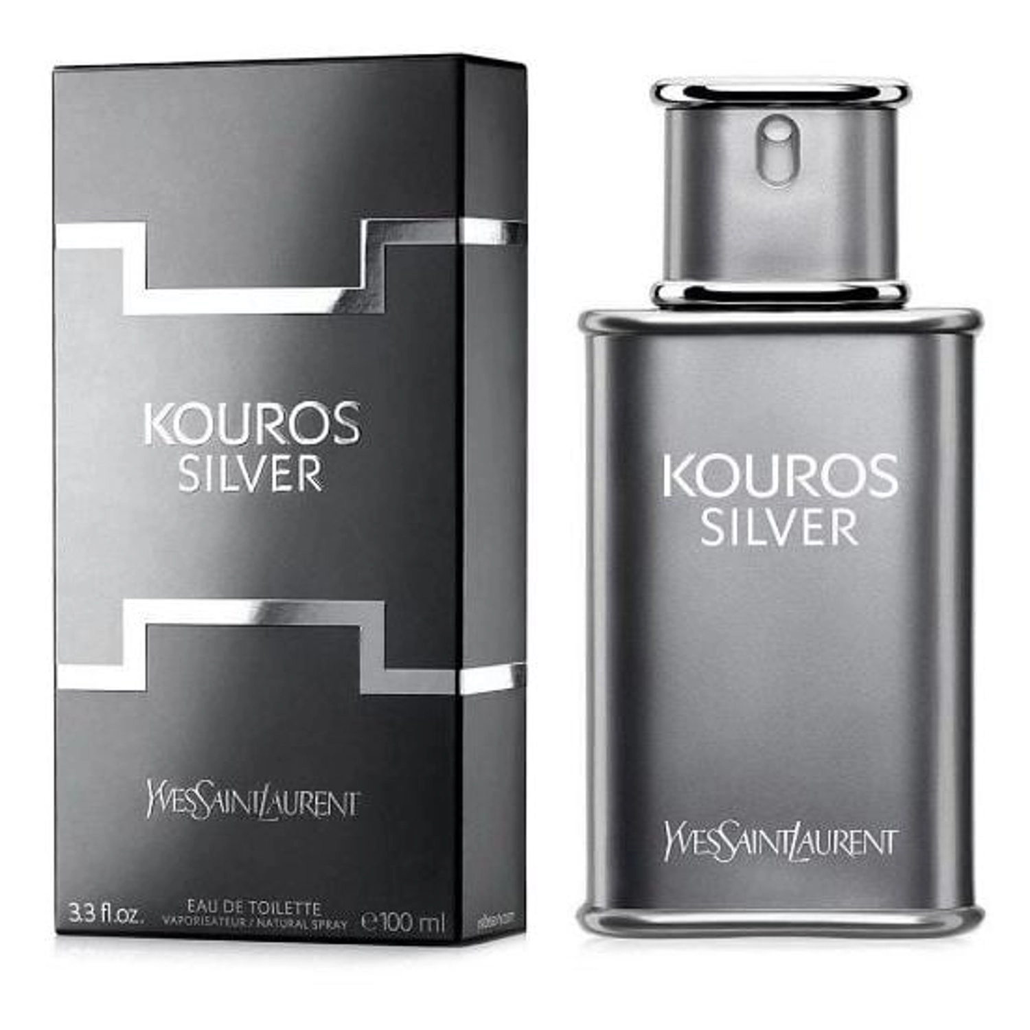 Yves Saint Laurent Kouros Silver Eau de Toilette 100ml