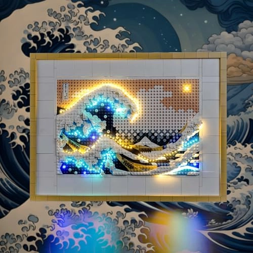 Lighting Kit 31208 - for LEGO The Great Wave 31208 ABS