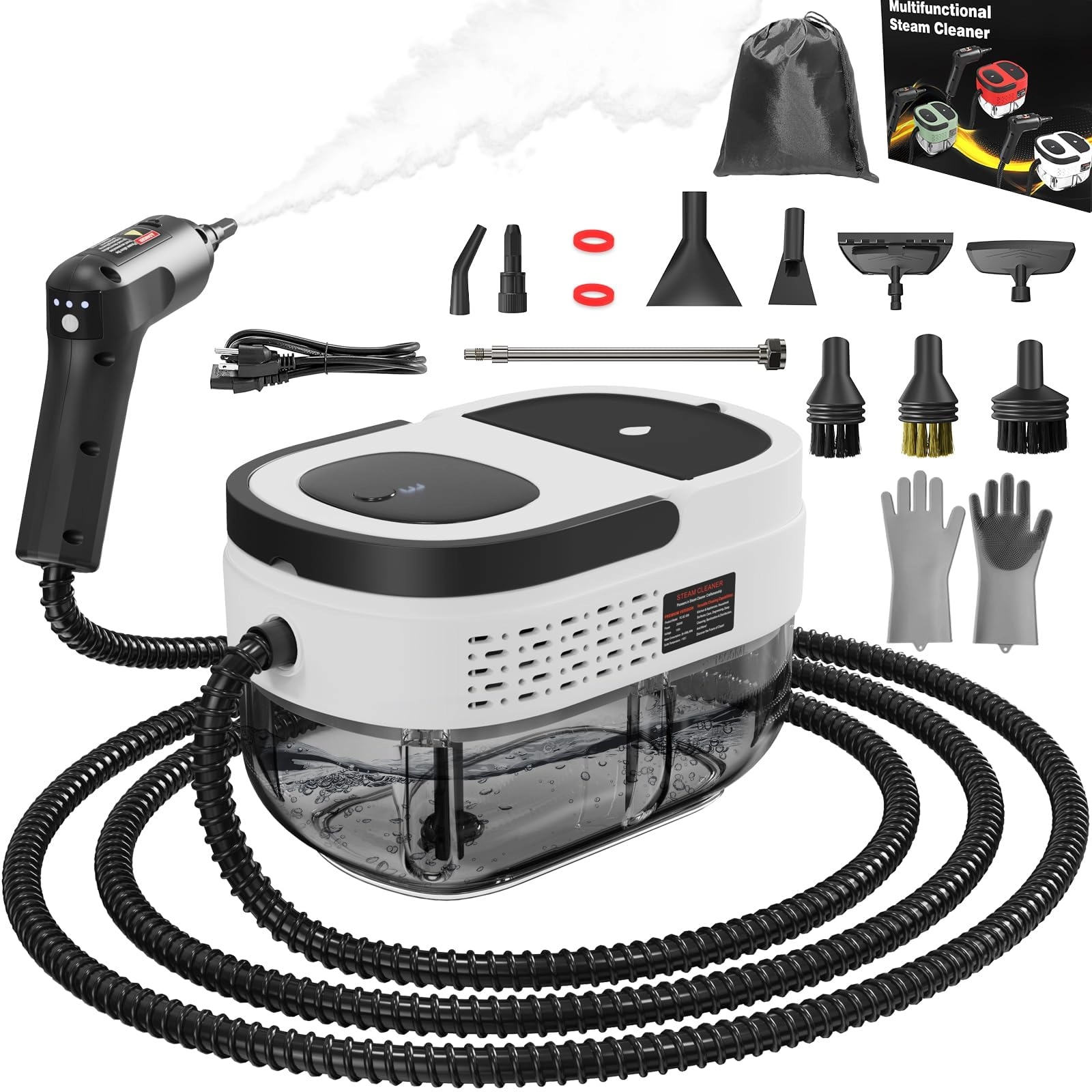 steam cleaner - 3BAR 1600 Milliliters