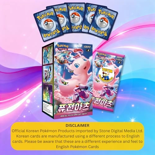 Pokémon Fusion Strike Booster Pack - Korean 5pcs