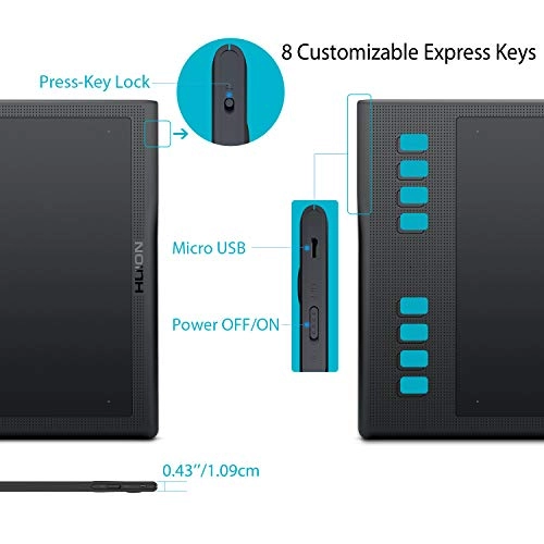 Q11K V2 - 11 x 6.87 inch 8192 Levels