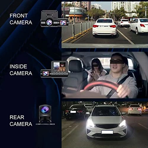 3 Channel Dash Cam - 1080P