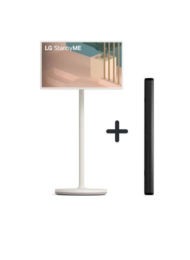 LG 27ART10AKPL+SOUNDBAR - 27 inch