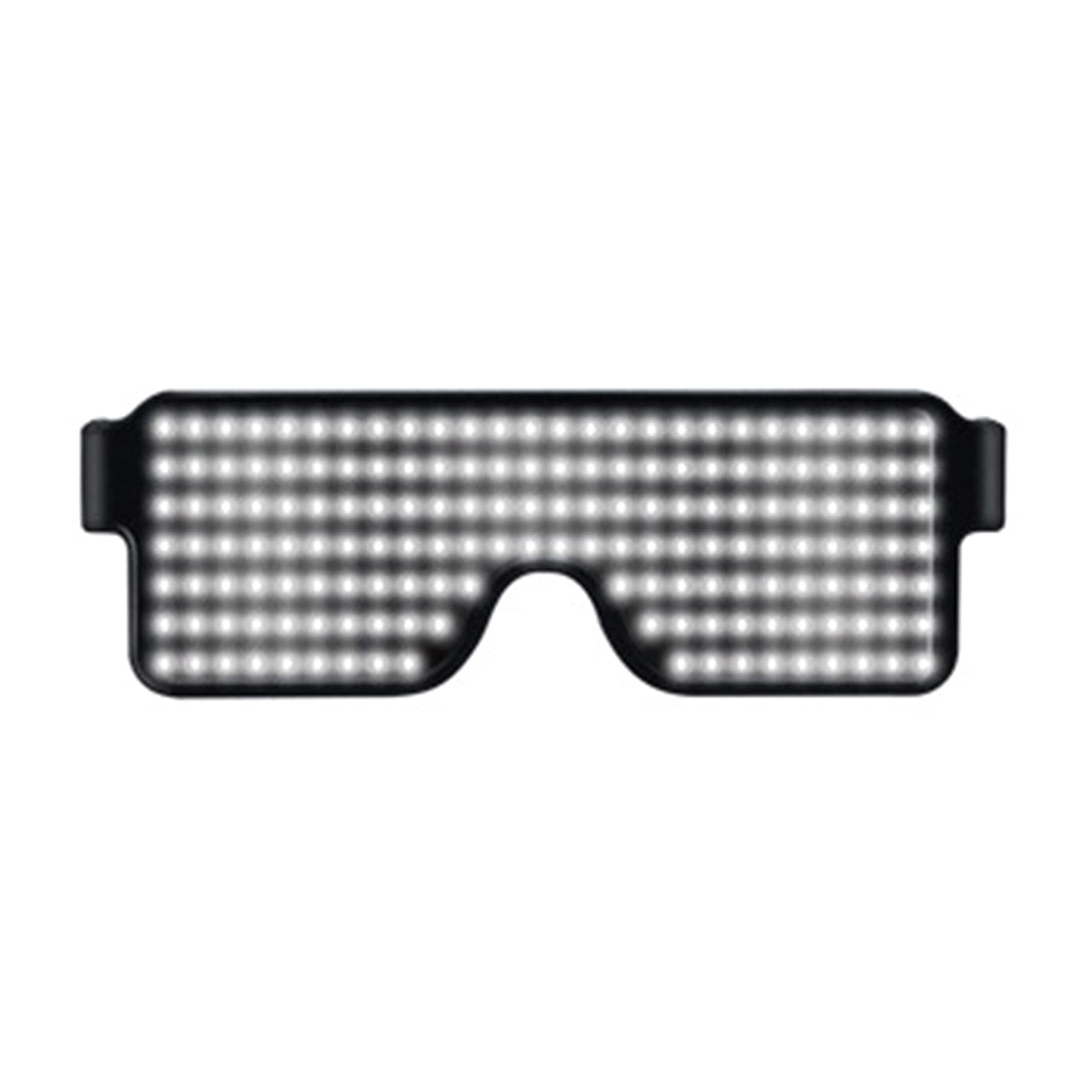 Morelian LED Light Glasses - USB Chargeable White
