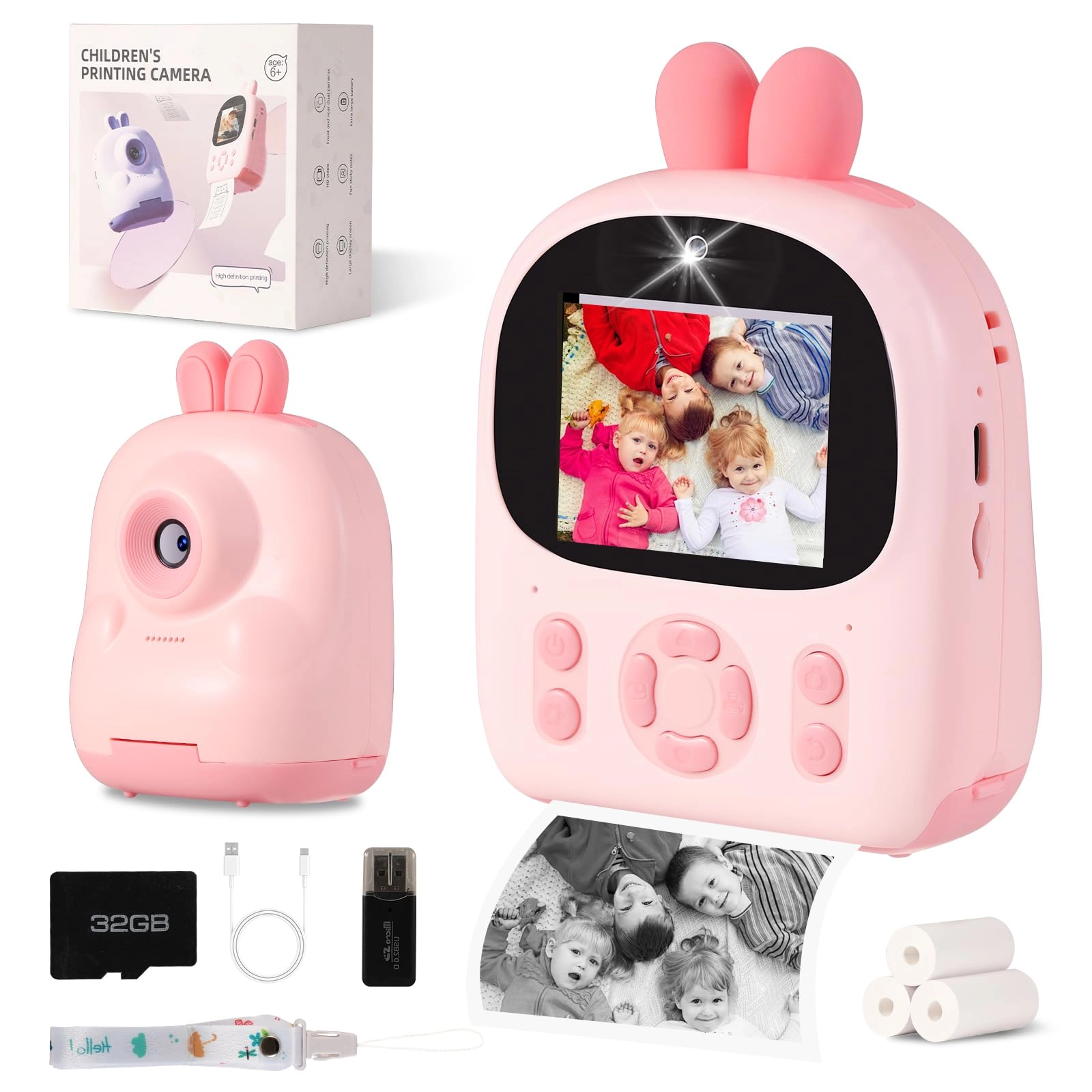 veoyya Instant Print Camera