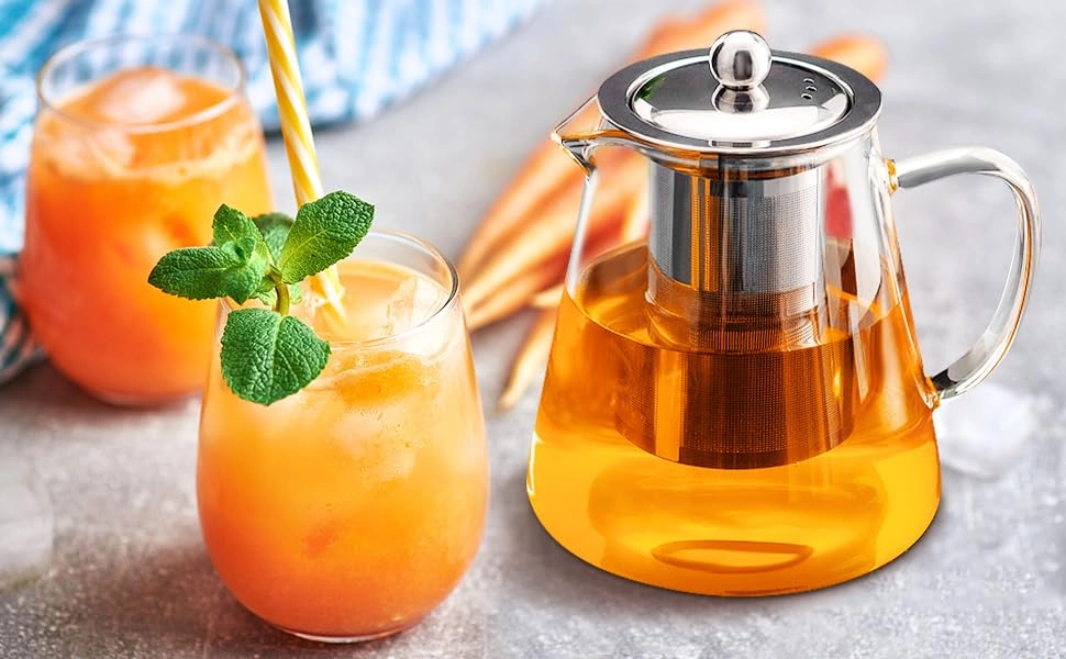 Borosilicate Glass Tea Pot - 750ML