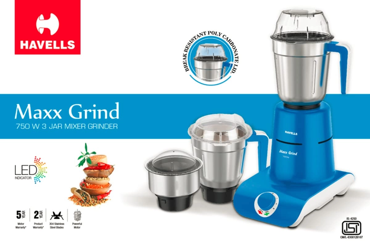 Maxx Grind Mixer Grinder - 750 W