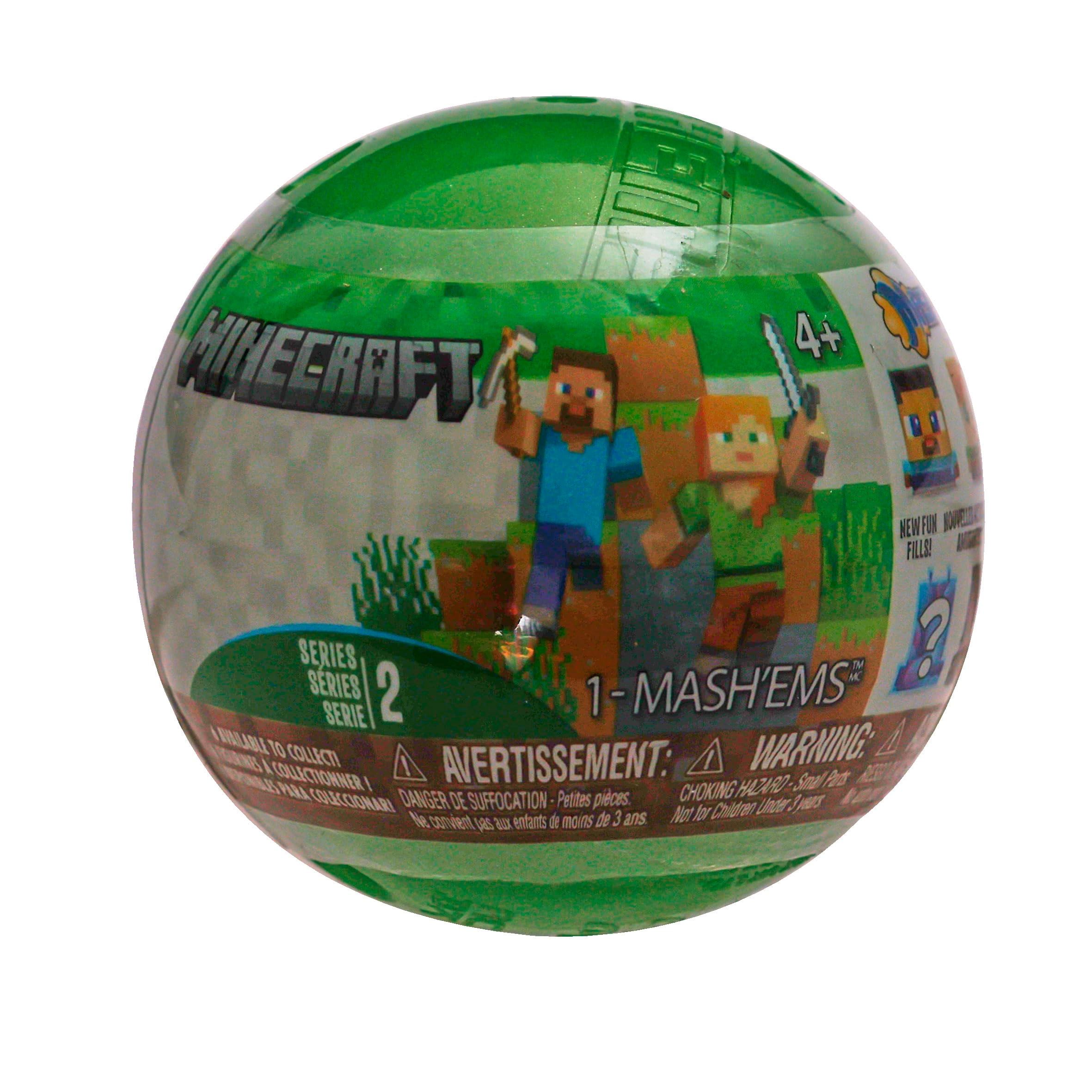 Minecraft Collectable Squishy Characters - 4+ Steve, Alex, Enderman, Creeper 1