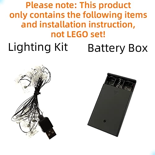 LED Light Kit for LEGO Christmas Tree 40573