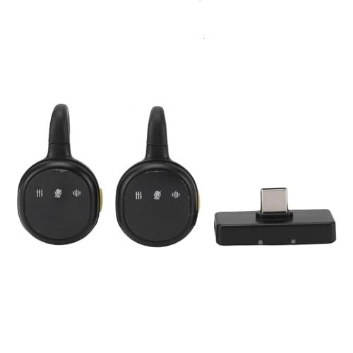 Wireless Lavalier Microphone - 2 x Transmitter 2.4G