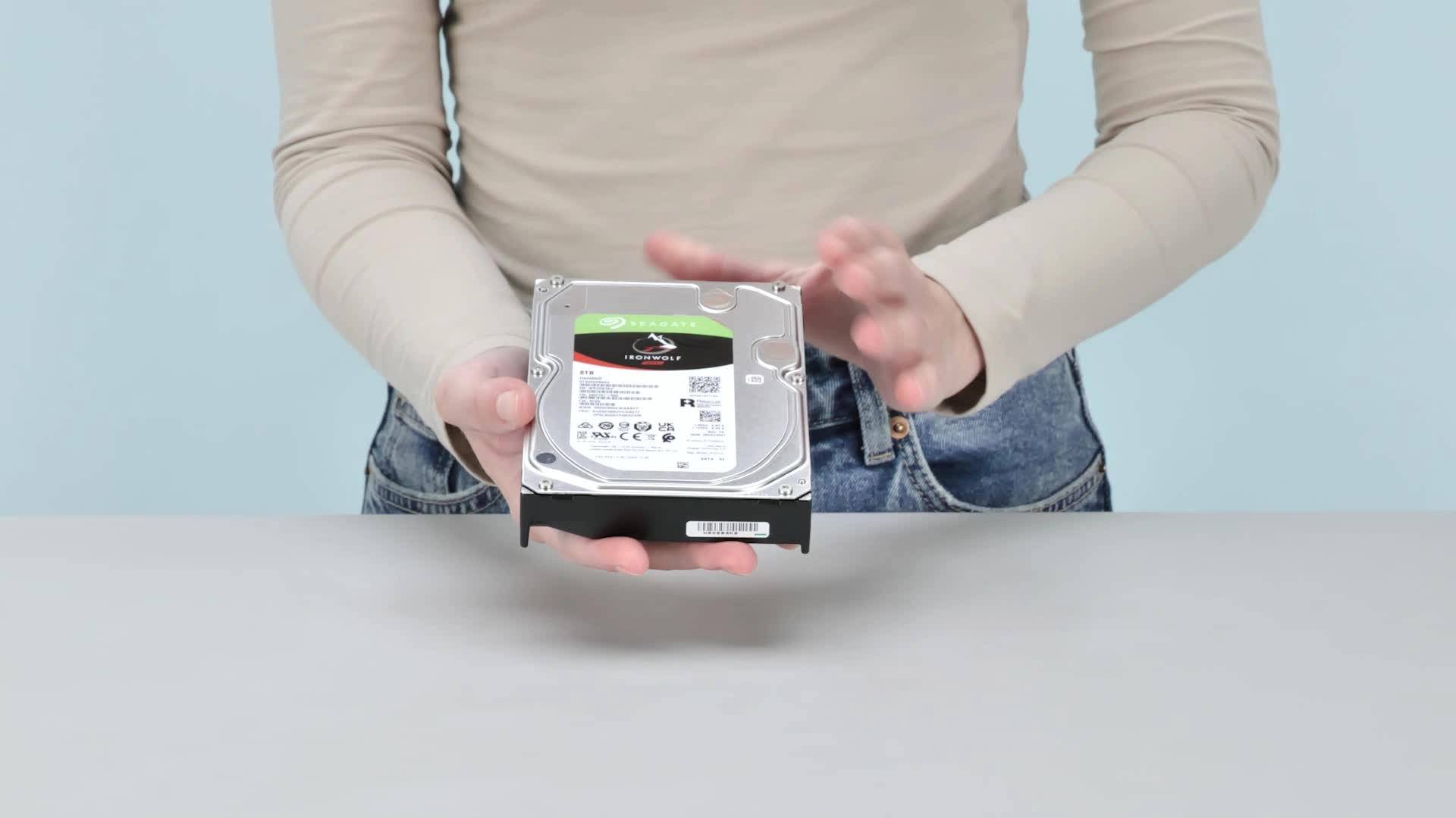 IronWolf 3.5" 7200rpm 256MB SATA 6Gb/s (ST8000VN004) - 8TB