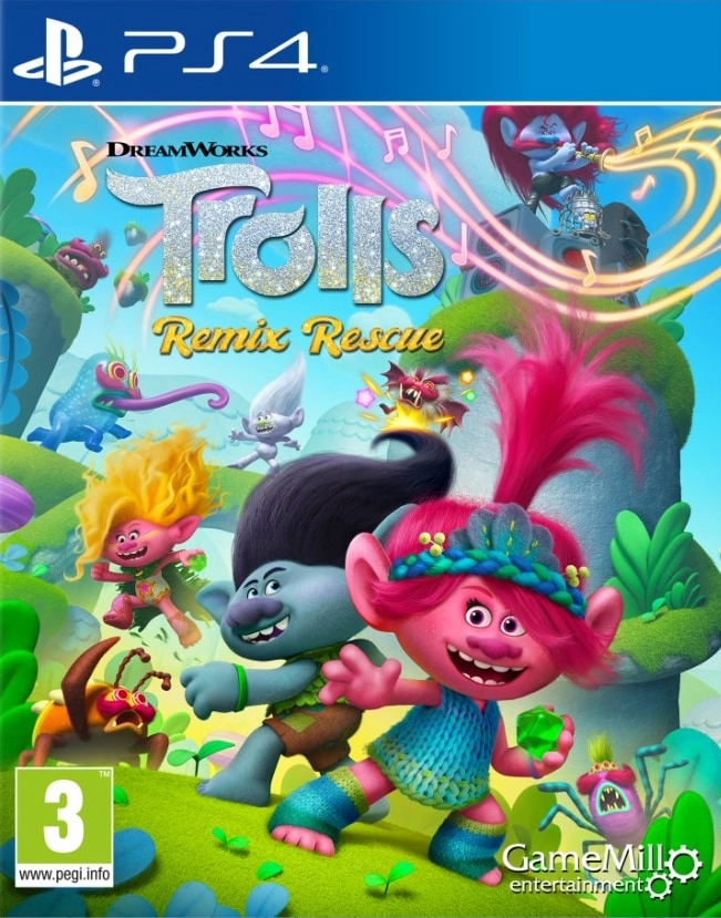 GameMill Entertainment Trolls Remix Rescue - PS4