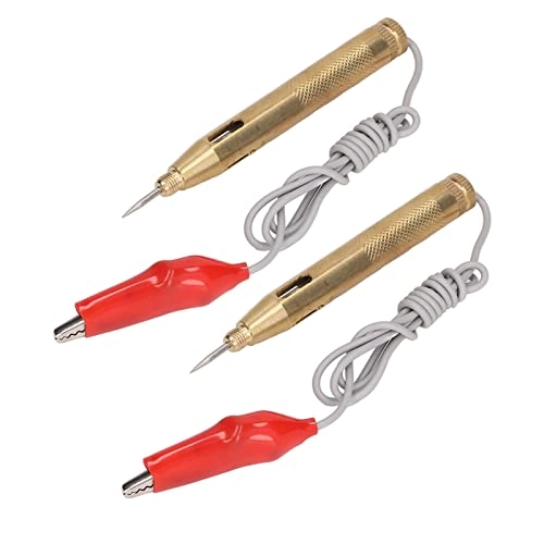 Automotive Voltage Test Pen - DC6–24V crocodile clips