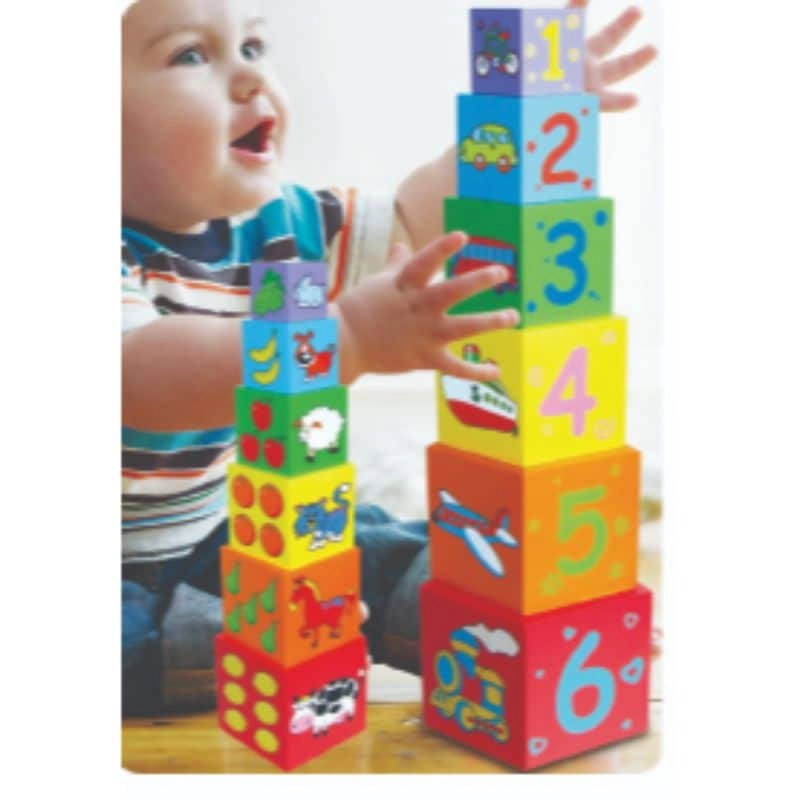 3-in-1 Stacking Blocks - nesting shape sorting