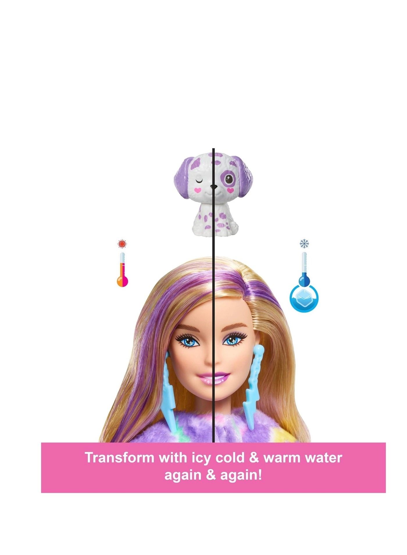 Barbie Cutie Reveal - Dalmatian Costume & Accessories