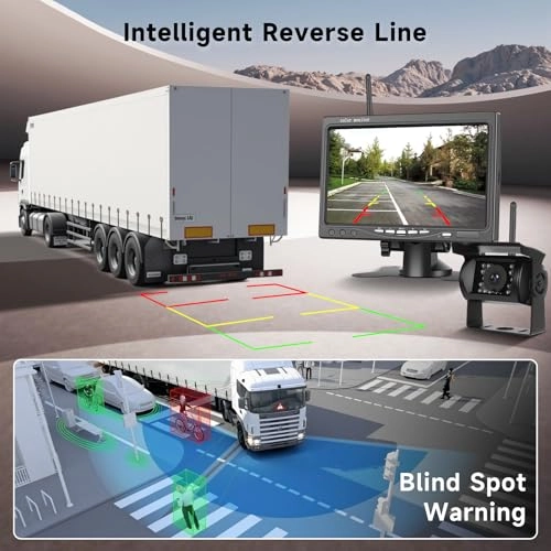 Rearview Camera - Night Vision Wired 1080P