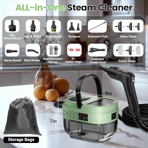 steam cleaner - 3BAR 1600 Milliliters