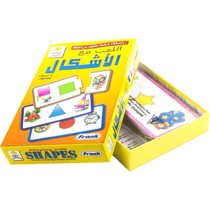 Early Learner Playing With Shapes - 3 Years and Above 30 Pieces