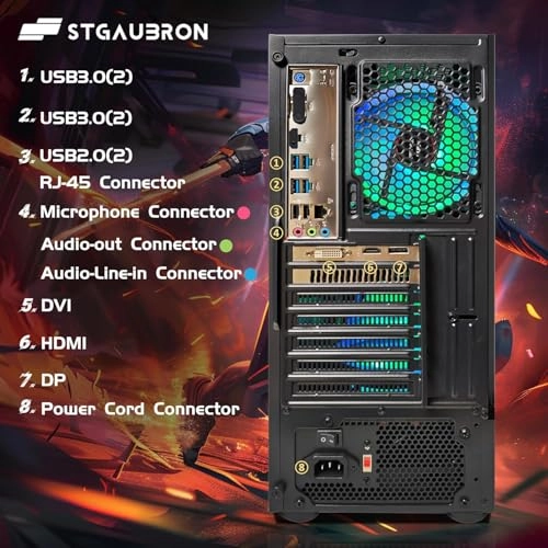 Gaming PC Desktop - 3200G 16GB 512GB