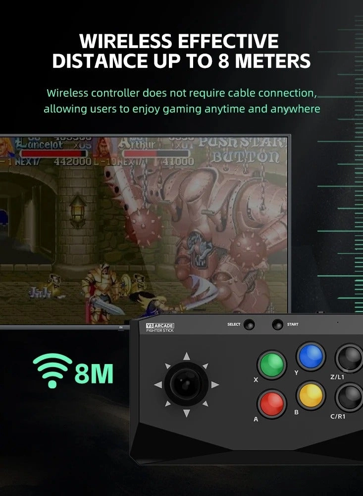Arcade Fighter Stick - Black PC,ANDROID,IOS