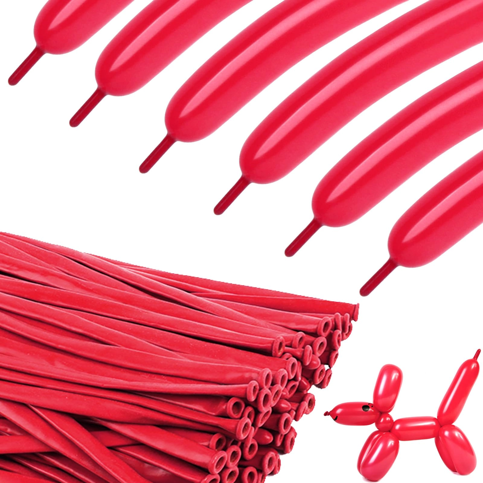 kexingtuo 260 Balloons - 100 Pcs Birthday