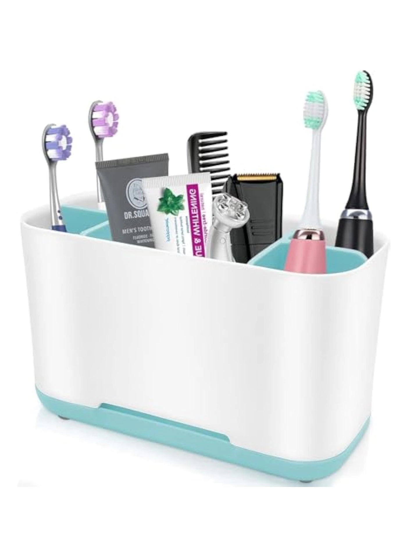 Arabest Toothbrush and Toothpaste Holder - Countertop 6 slots
