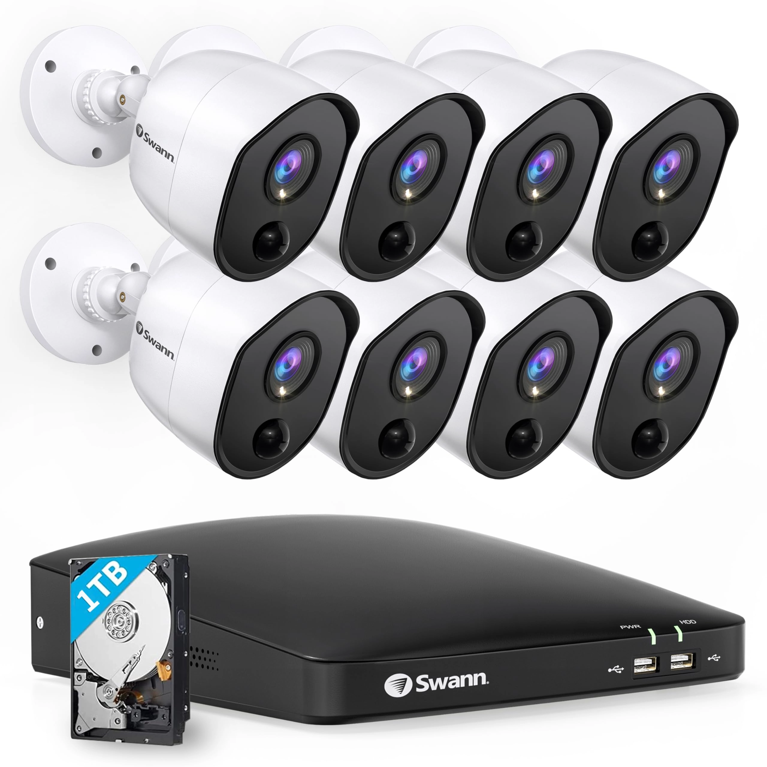 DVR-4580 - 1TB 8 Channel