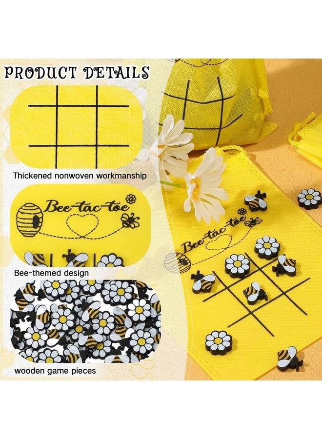 Bee Tic Tac Toe Board Game - English